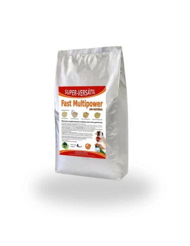 Fast Multipower PINETA 4 kg Sin doré, para aves